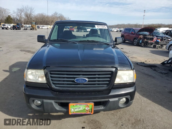 2009 Ford Ranger XL z VIN 1FTYR10D79PA01829, wystawiony jako Copart lot #43172845 z przebiegiem 83 730 mil mil oraz Szkoda całkowita • Salvage title. Historia ofert i sprzedaży dostępna na DreamBid. Obrazek 5.