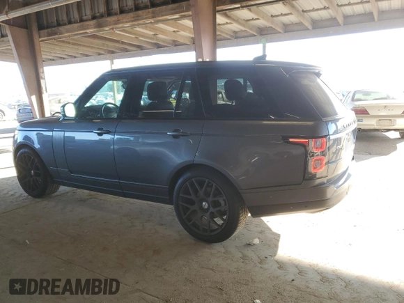 2018 Land Rover Range Rover HSE с VIN SALGS2RK5JA381955, выставлен на аукционе Copart как лот 48807545 с пробегом 85 391 миль миль и Списание • Salvage title. История ставок и продаж доступна на DreamBid. Изображение 2.