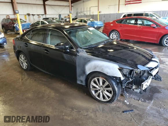 2015 Lexus IS 250 z VIN JTHCF1D27F5018955, wystawiony jako Copart lot #55792505 z przebiegiem 123 315 mil mil oraz Szkoda całkowita • Salvage title. Historia ofert i sprzedaży dostępna na DreamBid. Obrazek 4.