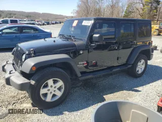 2018 Jeep Wrangler Unlimited Sport S z VIN 1C4BJWDG7JL874460, wystawiony jako Copart lot #49326985 z przebiegiem 114 840 mil mil oraz Szkoda całkowita • Salvage title. Historia ofert i sprzedaży dostępna na DreamBid. Obrazek 1.