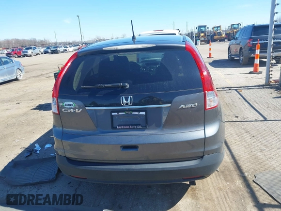 2014 Honda CR-V EX with VIN 2HKRM4H55EH704935, listed as a IAAI auction lot 41804349 with 135,642 mi miles and . Bid and sale history available at carsss.com. Image 16.