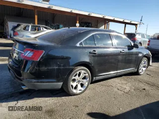 2011 Ford Taurus SHO with VIN 1FAHP2KT6BG128180, listed as a Copart auction lot 47462885 with 128,403 mi miles and Salvage Title. Bid and sale history available at DreamBid. Image 3.