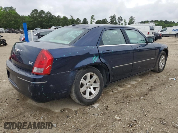 2006 Chrysler 300 Touring with VIN 2C3KA53G96H181362, listed as a Copart auction lot 55313785 with 135,447 mi miles and Salvage Title. Bid and sale history available at DreamBid. Image 3.