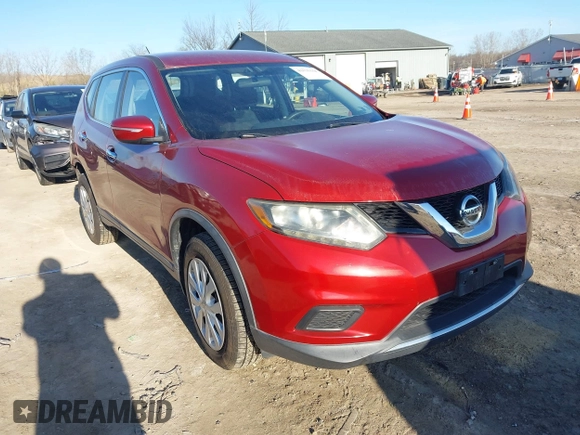 2014 Nissan Rogue SL with VIN 5N1AT2MV1EC796515, listed as a IAAI auction lot 42035666 with 107,762 mi miles. Bid and sale history available at carsss.com. Image 1.