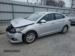 2020 Hyundai Accent SE with VIN 3KPC24A67LE107155, listed as a Copart auction lot 48229045 with 42,845 mi miles and Salvage Title. Bid and sale history available at carsss.com. Image 1.