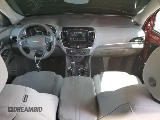 2018 Chevrolet Traverse LT Cloth with VIN 1GNERGKW6JJ242459, listed as a Copart auction lot 58420105 with 98,586 mi miles and Salvage title. Bid and sale history available at DreamBid. Image 8.