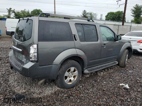2008 Nissan Pathfinder S z VIN 5N1AR18B08C651933, wystawiony jako Copart lot #51918165 z przebiegiem 126 142 mil mil oraz Szkoda całkowita • Salvage title. Historia ofert i sprzedaży dostępna na DreamBid. Obrazek 3.