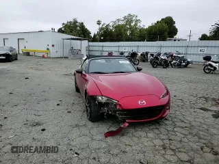 2021 Mazda MX-5 Miata Sport с VIN JM1NDAB78M0454772, выставлен на аукционе Copart как лот 63319665 с пробегом 58 373 миль миль и Списание • Salvage title. История ставок и продаж доступна на DreamBid. Изображение 13.