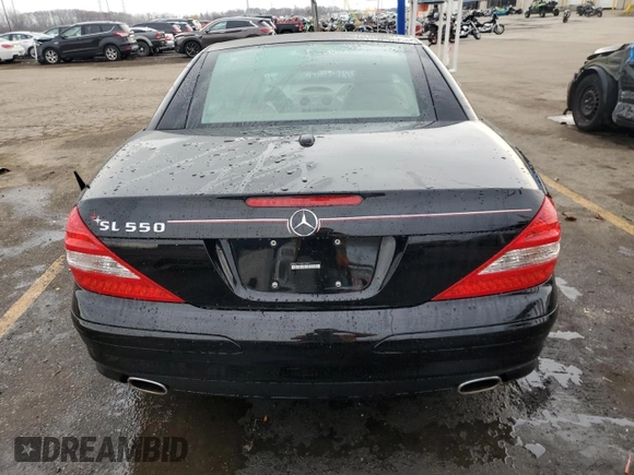 2008 Mercedes-Benz SL 550 with VIN WDBSK71F98F139873, listed as a Copart auction lot 81254064 with Not provided miles and Clean title. Bid and sale history available at DreamBid. Image 6.