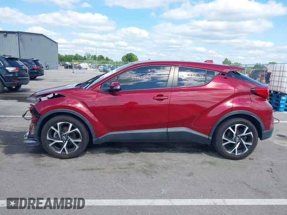 2018 Toyota C-HR XLE with VIN NMTKHMBX0JR030776, listed as a IAAI auction lot 39888594 with 73,011 mi miles and . Bid and sale history available at DreamBid. Image 15.