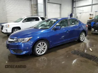 2016 Acura ILX with VIN 19UDE2F3XGA023582, listed as a Copart auction lot 52077185 with 65,304 mi miles and Salvage title. Bid and sale history available at DreamBid. Image 1.