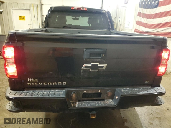 2016 Chevrolet Silverado 1500 LT with VIN 1GCVKREC0GZ232370, listed as a Copart auction lot 51440645 with 95,970 mi miles and Salvage Title. Bid and sale history available at DreamBid. Image 6.