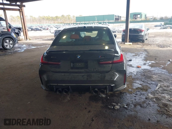 2024 BMW M3 Competition xDrive z VIN WBS43AY00RFS70481, wystawiony jako IAAI lot #41444045 z przebiegiem Nie podano mil oraz . Historia ofert i sprzedaży dostępna na DreamBid. Obrazek 16.