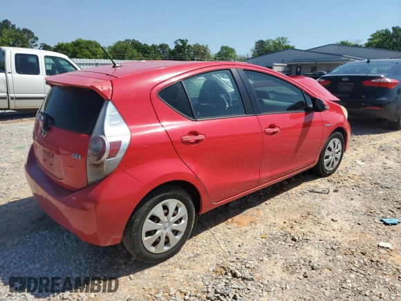 2012 Toyota Prius One with VIN JTDKDTB34C1520061, listed as a Copart auction lot 52429705 with Not Provided miles and Salvage Title. Bid and sale history available at DreamBid. Image 3.