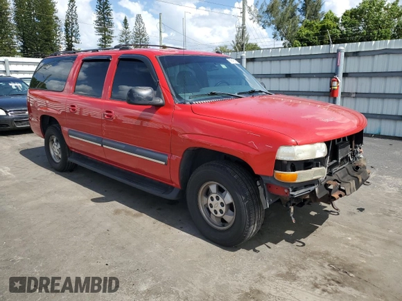 2002 Chevrolet Suburban LS with VIN 3GNEC16Z62G333723, listed as a Copart auction lot 59949255 with 151,548 mi miles and Salvage title. Bid and sale history available at DreamBid. Image 4.