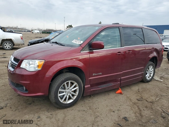 2020 Dodge Grand Caravan SXT with VIN 2C4RDGCGXLR161155, listed as a Copart auction lot 51632125 with 80,033 mi miles and Clean Title. Bid and sale history available at carsss.com. Image 1.