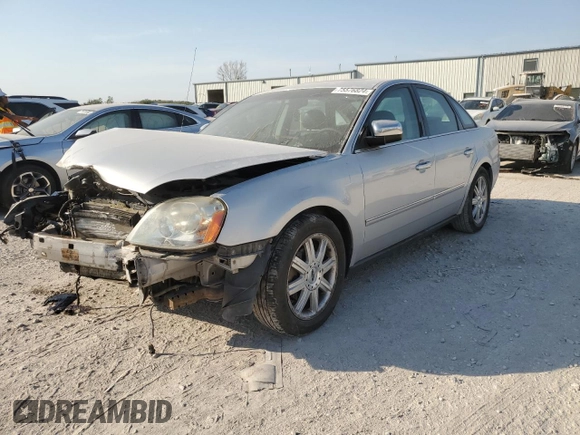 2005 Ford Five Hundred Limited with VIN 1FAFP25165G128086, listed as a Copart auction lot 75576824 with 194,715 mi miles and Salvage Title. Bid and sale history available at carsss.com. Image 1.