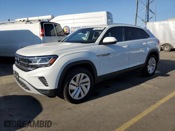 2023 Volkswagen Atlas SE with VIN 1V2HE2CA7PC205178, listed as a Copart auction lot 83377914 with 25,248 mi miles and Salvage title. Bid and sale history available at DreamBid. Image 1.