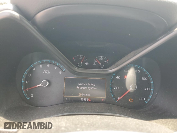 2021 Chevrolet Colorado 4WD Z71 with VIN 1GCGTDENXM1157360, listed as a Copart auction lot 59585985 with 53,156 mi miles and Salvage title. Bid and sale history available at DreamBid. Image 9.