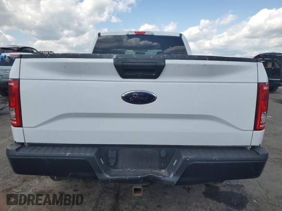 2017 Ford F-150 XL with VIN 1FTFW1EF1HFA12999, listed as a Copart auction lot 61577295 with 89,613 mi miles and Clean title. Bid and sale history available at DreamBid. Image 6.