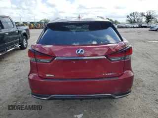 2022 Lexus RX with VIN 2T2YGMDA3NC076720, listed as a Copart auction lot 59539614 with 17,087 mi miles and Non Repairable. Bid and sale history available at carsss.com. Image 6.