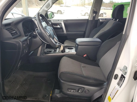 2022 Toyota 4Runner SR5 with VIN JTEEU5JR4N5264977, listed as a Copart auction lot 50719775 with 47,598 mi miles and Salvage Title. Bid and sale history available at carsss.com. Image 7.