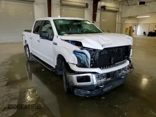 2018 Ford F-150 XL with VIN 1FTEW1EPXJFA44652, listed as a Copart auction lot 58329735 with 98,054 mi miles and Salvage title. Bid and sale history available at DreamBid. Image 13.