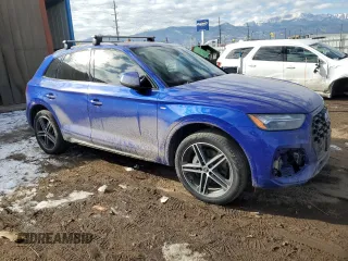 2023 Audi Q5 S line Premium Plus with VIN WA1E2AFY3P2053545, listed as a Copart auction lot 43109325 with 32,686 mi miles and Salvage title. Bid and sale history available at DreamBid. Image 4.