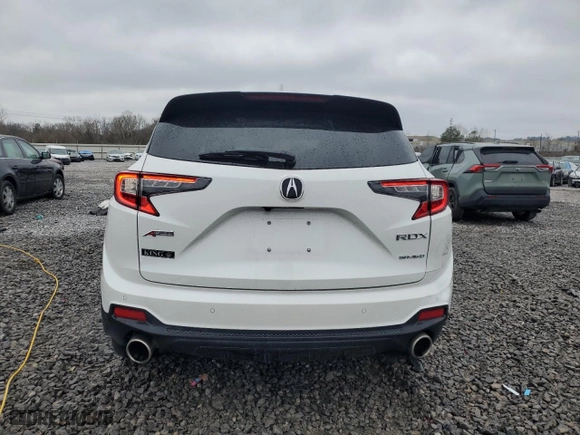 2024 Acura RDX w/A-Spec Package with VIN 5J8TC2H66RL035762, listed as a Copart auction lot 45744885 with 2,639 mi miles and Salvage Title. Bid and sale history available at carsss.com. Image 6.