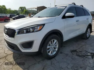 2017 Kia Sorento LX with VIN 5XYPG4A33HG241888, listed as a Copart auction lot 54912715 with 133,956 mi miles and Clean Title. Bid and sale history available at carsss.com. Image 1.
