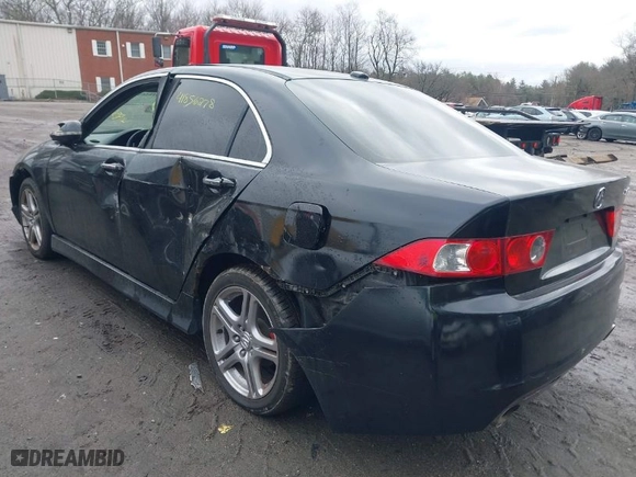 2005 Acura TSX with VIN JH4CL96935C032198, listed as a IAAI auction lot 41856278 with NaN miles. Bid and sale history available at carsss.com. Image 3.
