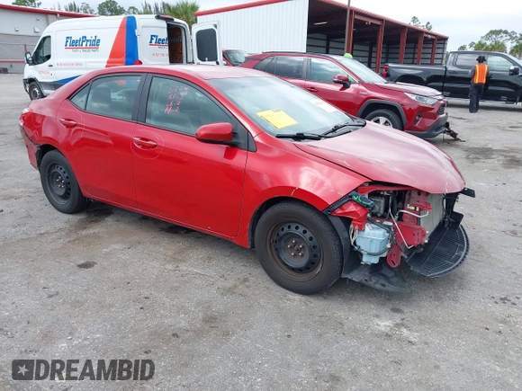 2016 Toyota Corolla L z VIN 2T1BURHE1GC485119, wystawiony jako IAAI lot #42054991 z przebiegiem 161 255 mil mil oraz . Historia ofert i sprzedaży dostępna na DreamBid. Obrazek 1.