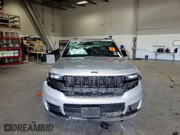 2023 Jeep Grand Cherokee Altitude with VIN 1C4RJKAG6P8881651, listed as a Copart auction lot 55986725 with 49,631 mi miles and Salvage title. Bid and sale history available at DreamBid. Image 14.