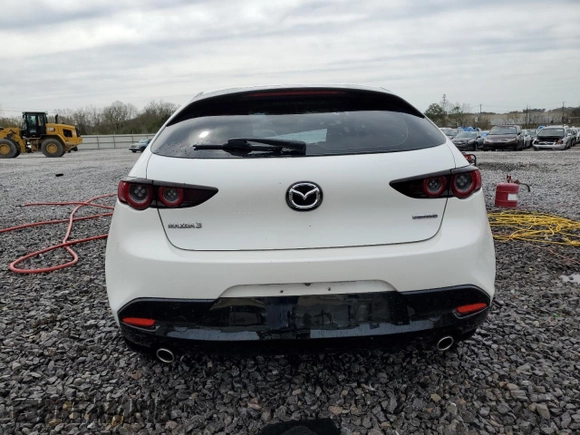 2020 Mazda Mazda3 Hatchback with VIN JM1BPALM9L1160837, listed as a Copart auction lot 50511745 with 41,896 mi miles and Salvage Title. Bid and sale history available at carsss.com. Image 6.