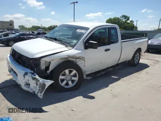 2008 Nissan Titan XE with VIN 1N6AA06F98N319163, listed as a Copart auction lot 56626495 with 172,721 mi miles and Salvage title. Bid and sale history available at DreamBid. Image 1.