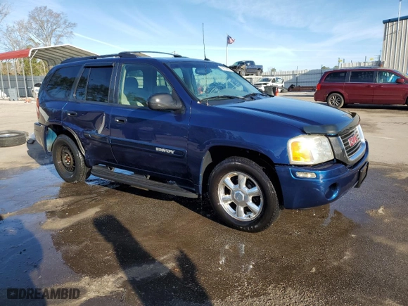 2004 GMC Envoy SLE with VIN 1GKDS13S742231880, listed as a Copart auction lot 88143635 with 205,953 mi miles and Salvage Title. Bid and sale history available at carsss.com. Image 4.