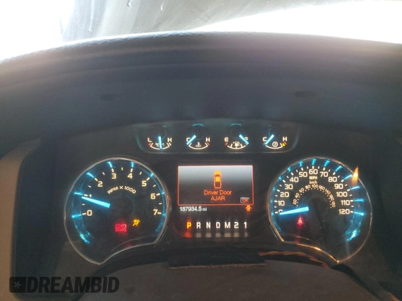 2012 Ford F-150 XL with VIN 1FTFX1ET0CKD33452, listed as a Copart auction lot 52825595 with 187,934 mi miles and Salvage Title. Bid and sale history available at carsss.com. Image 9.
