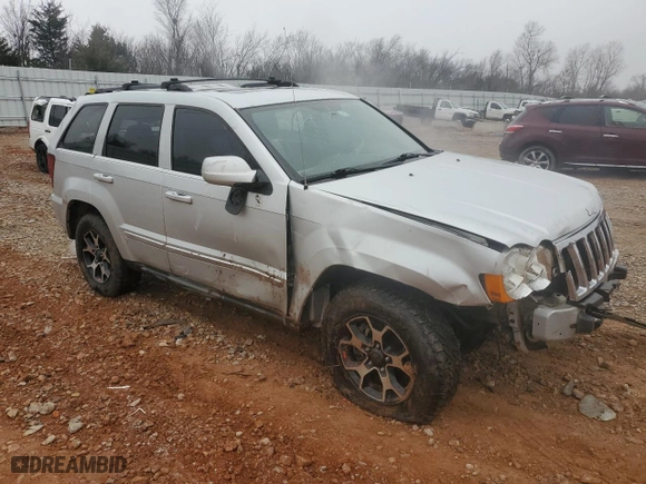 2008 Jeep Grand Cherokee Limited with VIN 1J8HR58N28C193941, listed as a Copart auction lot 44166045 with NaN miles and Salvage Title. Bid and sale history available at carsss.com. Image 4.