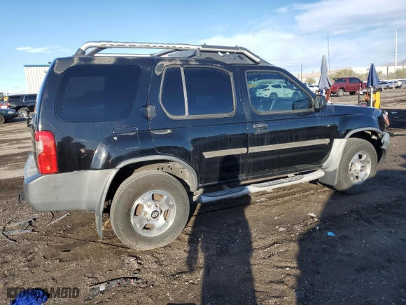 2001 Nissan Xterra XE with VIN 5N1ED28TX1C579448, listed as a Copart auction lot 45542675 with 173,510 mi miles and Salvage Title. Bid and sale history available at carsss.com. Image 3.