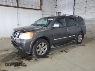 2012 Nissan Armada Platinum z VIN 5N1AA0NE9CN613789, wystawiony jako Copart lot #55098845 z przebiegiem 255 741 mil mil oraz Szkoda całkowita • Salvage title. Historia ofert i sprzedaży dostępna na DreamBid. Obrazek 1.