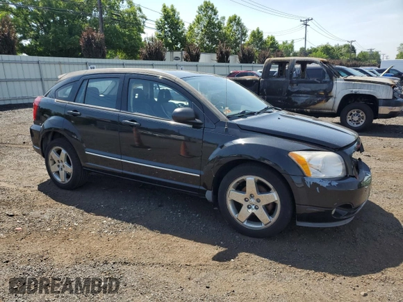 2008 Dodge Caliber R/T with VIN 1B3HB78K08D506025, listed as a Copart auction lot 62496614 with Not Provided miles and Non Repairable. Bid and sale history available at DreamBid. Image 4.