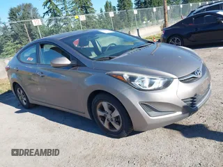 2014 Hyundai Elantra SE z VIN 5NPDH4AE4EH526573, wystawiony jako IAAI lot #42443470 z przebiegiem 105 001 mil mil oraz . Historia ofert i sprzedaży dostępna na DreamBid. Obrazek 1.