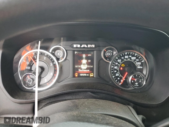 2021 Ram 3500 Tradesman with VIN 3C63RRGLXMG514776, listed as a Copart auction lot 43636825 with 189,698 mi miles and Salvage Title. Bid and sale history available at carsss.com. Image 9.