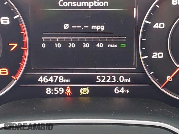 2018 Audi Q7 Prestige with VIN WA1VAAF77JD028847, listed as a IAAI auction lot 42294052 with 46,478 mi miles and . Bid and sale history available at DreamBid. Image 15.