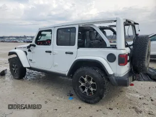 2019 Jeep Wrangler Unlimited Rubicon with VIN 1C4HJXFG3KW640345, listed as a Copart auction lot 50764465 with 131,618 mi miles and Clean title. Bid and sale history available at DreamBid. Image 2.