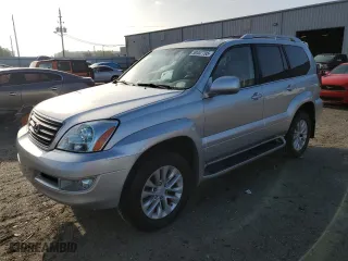 2007 Lexus GX 470 with VIN JTJBT20X870140376, listed as a Copart auction lot 50447795 with 217,023 mi miles and Salvage Title. Bid and sale history available at carsss.com. Image 1.