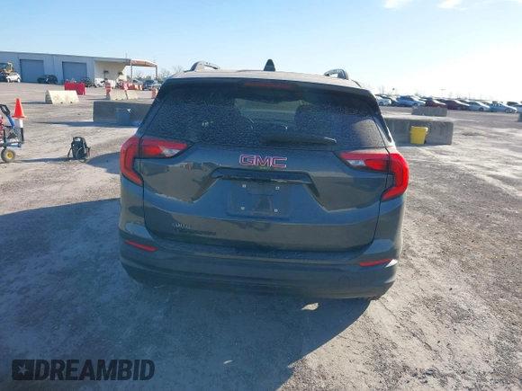 2020 GMC Terrain SLE with VIN 3GKALMEV7LL142753, listed as a IAAI auction lot 41815055 with 92,003 mi miles. Bid and sale history available at carsss.com. Image 16.