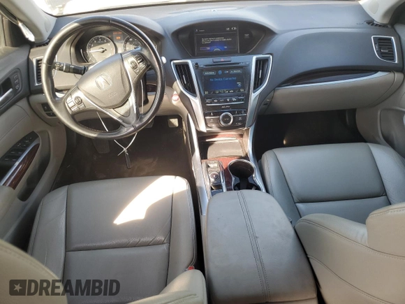 2016 Acura TLX V6 with VIN 19UUB2F34GA004129, listed as a Copart auction lot 49731975 with 129,402 mi miles and Salvage title. Bid and sale history available at DreamBid. Image 8.