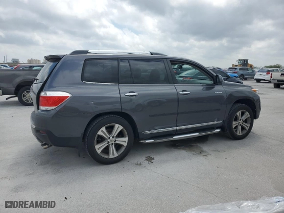 2012 Toyota Highlander Limited with VIN 5TDYK3EH2CS071876, listed as a Copart auction lot 51244645 with 137,127 mi miles and Salvage Title. Bid and sale history available at carsss.com. Image 3.