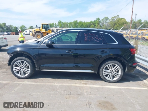 2018 Audi Q5 Premium Plus with VIN WA1BNAFY4J2087219, listed as a IAAI auction lot 42023014 with 146,489 mi miles and . Bid and sale history available at DreamBid. Image 14.
